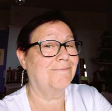 Kath Maguire. Head and shoulders.